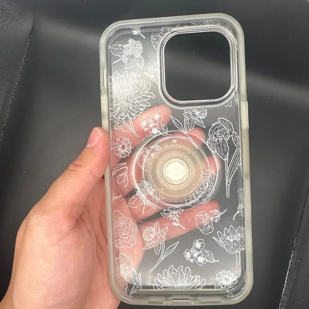 Otterbox Grey and Silver Phone-cases